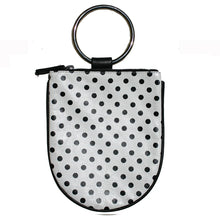 Load image into Gallery viewer, KIM WHITE-MINI RING WRISTLET POLKA DOT
