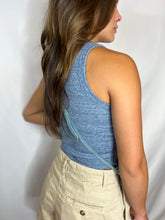 Load image into Gallery viewer, PROJECT SOCIAL T- DASHA RIB MERROW EDGE TANK
