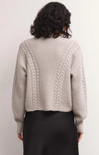 Load image into Gallery viewer, Z SUPPLY- ETERNAL METALLIC CABLE SWEATER
