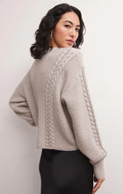 Load image into Gallery viewer, Z SUPPLY- ETERNAL METALLIC CABLE SWEATER

