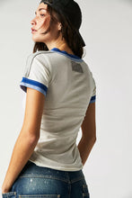 Load image into Gallery viewer, FREE PEOPLE- SPORTY MIX TEE
