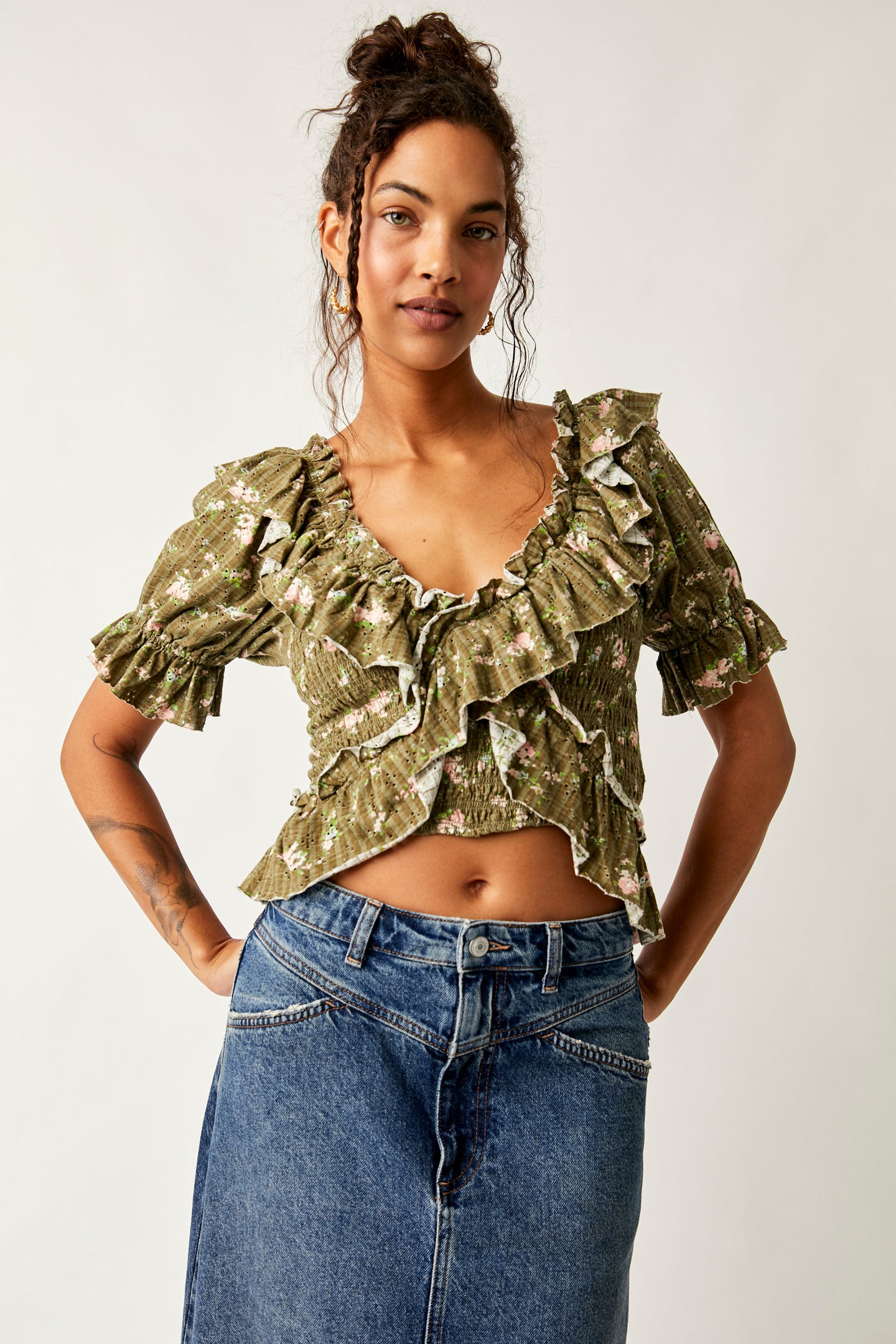 FREE PEOPLE- FAVORITE GIRL TOP