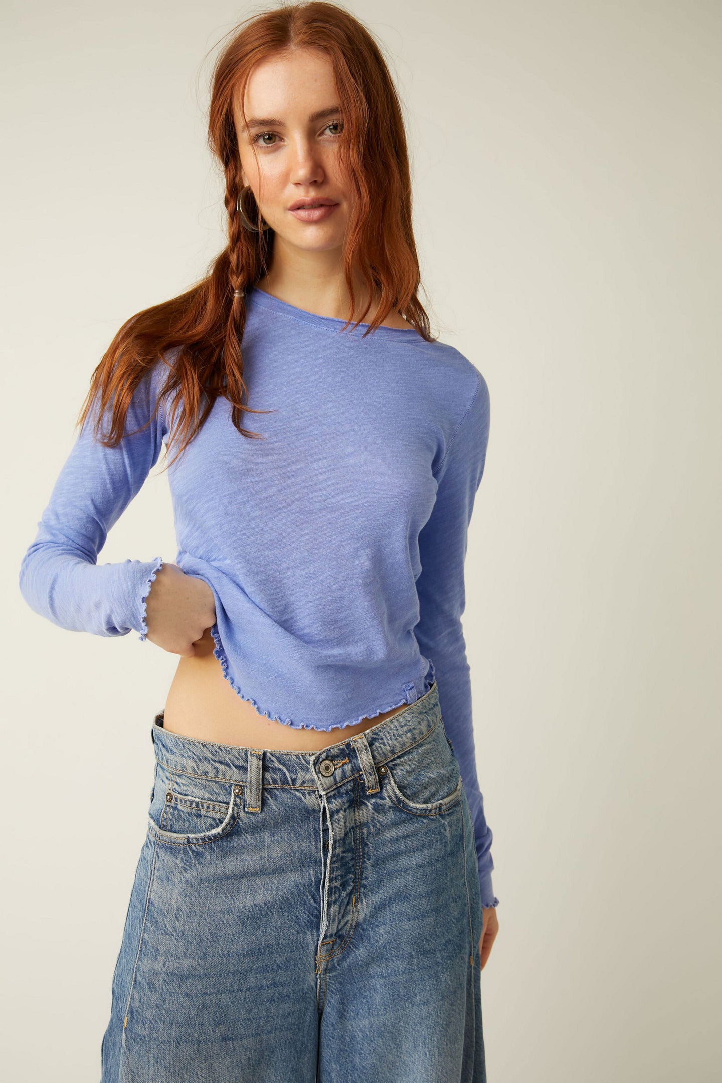FREE PEOPLE- BE MY BABY LONGSLEEVE