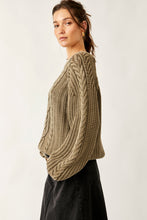 Load image into Gallery viewer, FREE PEOPLE- FRANKIE CABLE SWEATER
