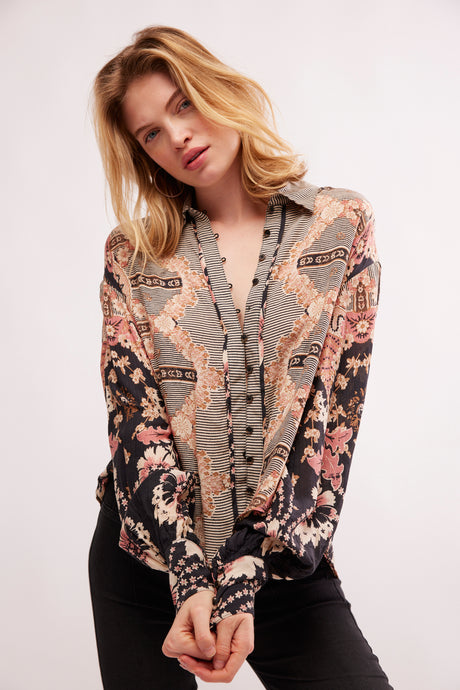 Free People- Virgo Baby Buttondown