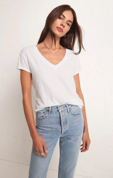 Z Supply- Modern V Neck Tee