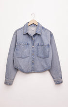 Load image into Gallery viewer, Z SUPPLY- CROPPED DENIM JACKET
