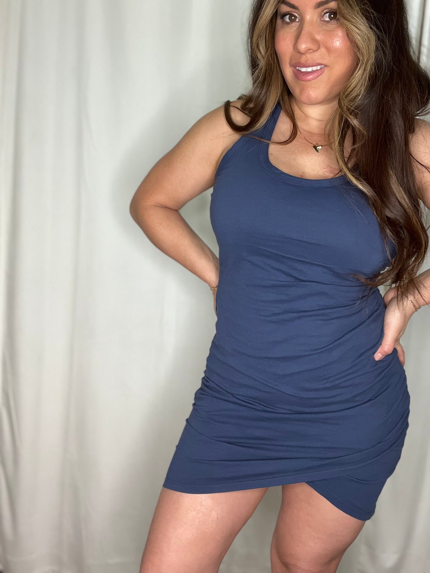 BOBI- SUPRLICE TANK DRESS
