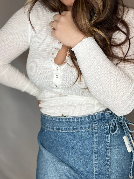 Free People-one of the Girls Henley