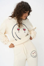 Load image into Gallery viewer, PROJECT SOCIAL T- HEART EYES SWEATSHIRT WHITE
