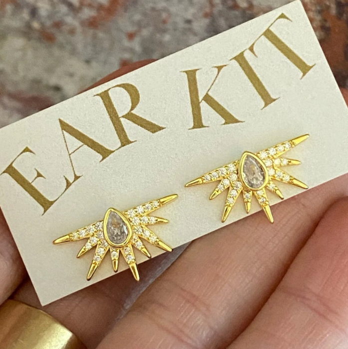 EAR KIT- HAYLEY STUD + STELLA PLATE