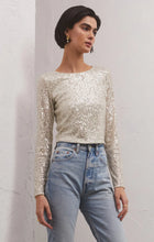 Load image into Gallery viewer, Z Supply sparkly evening top
