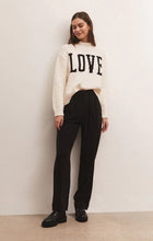 Load image into Gallery viewer, Z SUPPLY- LOVE INTARSIA SWEATER
