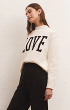 Load image into Gallery viewer, Z SUPPLY- LOVE INTARSIA SWEATER

