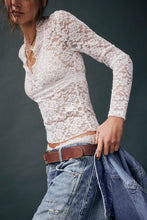 Load image into Gallery viewer, FREE PEOPLE-ALL DAY LACE-IVORY

