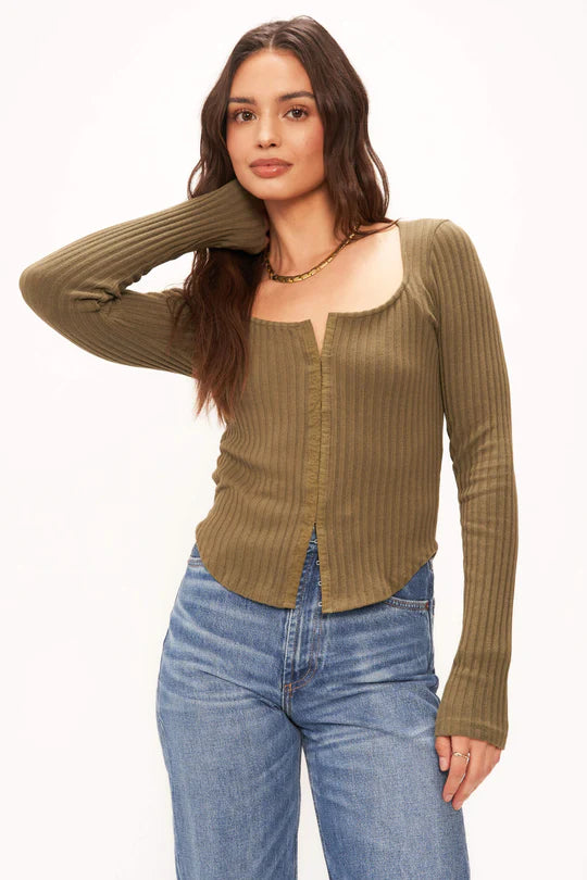 PROJECT SOCIAL T- CITY SLICKER RIB LS