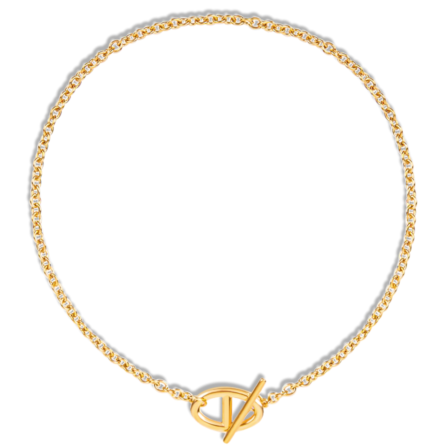 Ellie Vail - Raya Anchor Toggle Chain Necklace