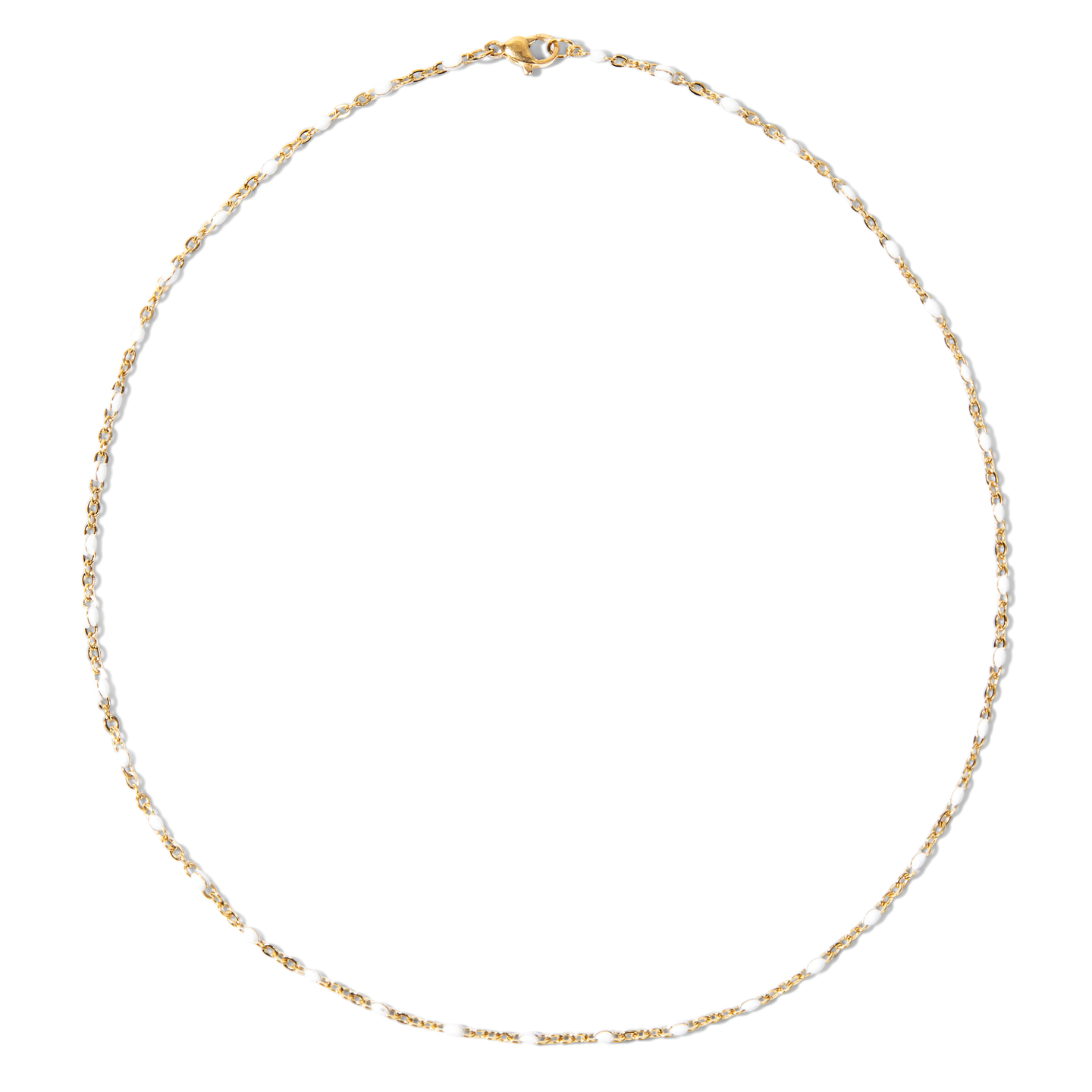 Ellie Vail - Marlow White Dainty Resin Beaded Necklace