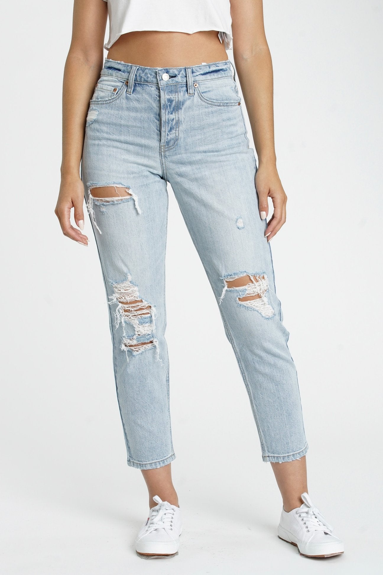 Daze- The Original High Rise Mom Jean