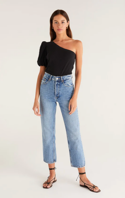 Z Supply- Penelope One Shoulder Top