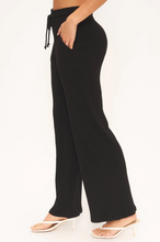 Load image into Gallery viewer, Project Social T- Joanna rib wide leg pant
